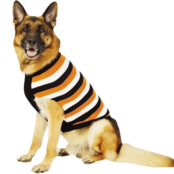 Hyde & Eek! Boutique! Halloween Striped Dog Sweater - Picture 1 of 7